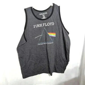 Pink Floyd Brand Tank Top Dark Side of the Moon Gray sz 2XL